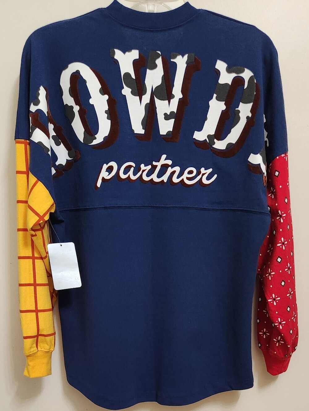 *NEW RARE Disney Pixar 25th Anniversary XS Sheriff Woody Toy Story Spirit Jersey